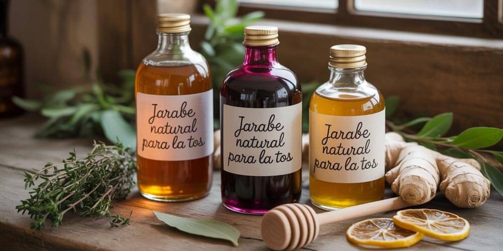 Jarabes naturales para la tos en la farmacia
